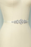 Laden Sie das Bild in den Galerie-Viewer, Rhinestone Bridal Sash - ZAPAKA